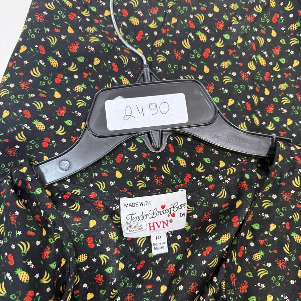 HVN Silk Dawn Dress Size 10 - Picture 3 of 8